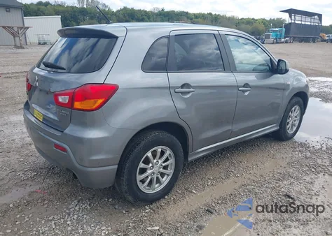 2012 Mitsubishi Outlander Sport Es z USA, uszkodzony, nr VIN JA4AP3AU3CZ000149